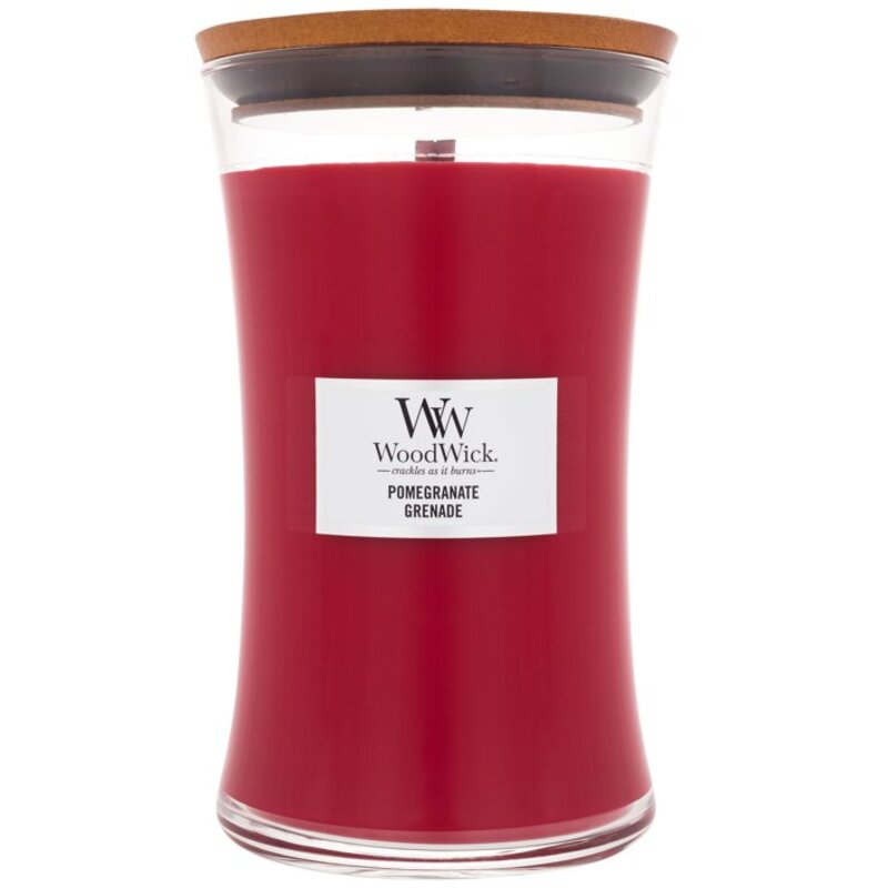 WoodWick Granatų vaza (granatas) - kvapni žvakė