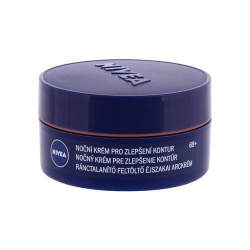 „Nivea Anti Wrinkle + Contouring 65+ Night Cream“ – naktinis odos kontūrų gerinimo kremas