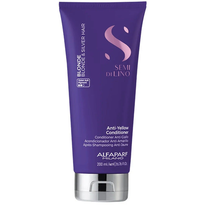Alfaparf Milano Semi Di Lino Anti-Yellow kondicionierius