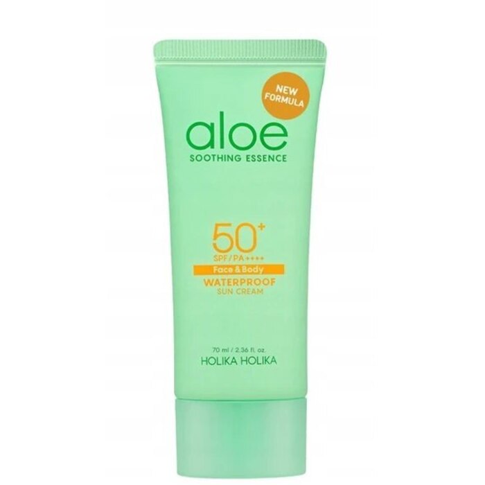 Holika Holika Aloe vireniui atsparus kremas nuo saulės SPF 50+