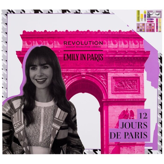 Makeup Revolution Emily In Paris 12 Jours De Paris Advento kalendorius