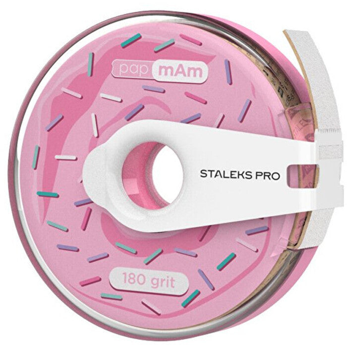 „Staleks Expert 180“ baltos spalvos vienkartinė abrazyvinė juosta „PapmAm“, 8 m