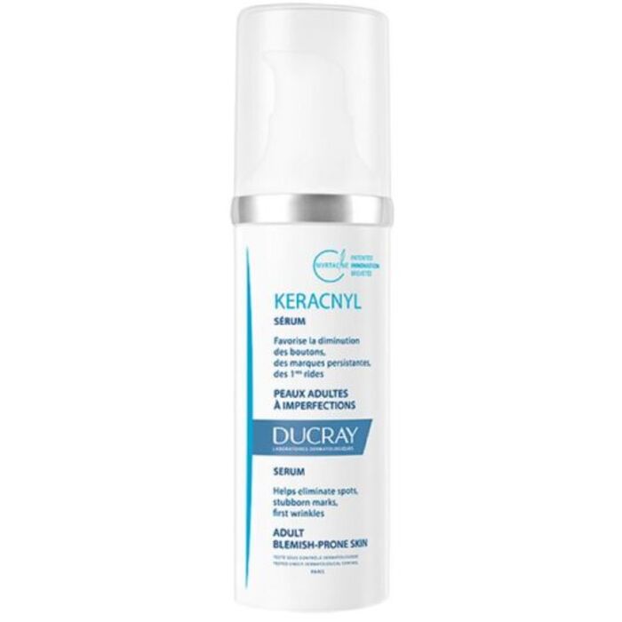 Ducray Keracnyl Serum – kreminis serumas odai su netobulumais