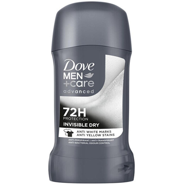 „Dove Men+Care Advanced Invisible Dry“ antiperspirantasas – kietos konsistencijos antiperspirantasas