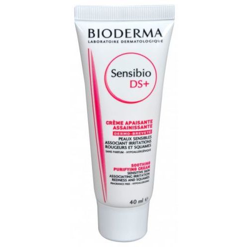 Bioderma SENSIBIO DS + - Raminantis ir valomasis kremas