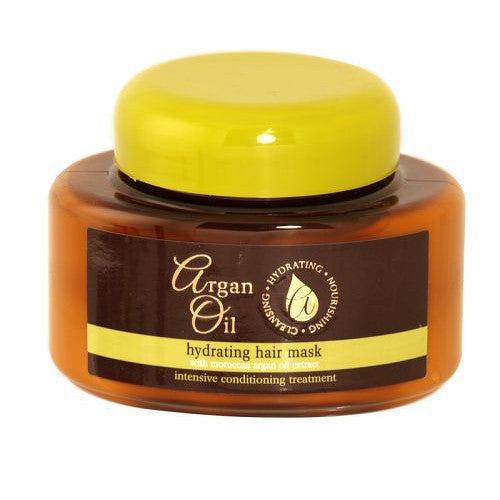 Argano aliejus Drėkinanti plaukų kaukė argano aliejumi
