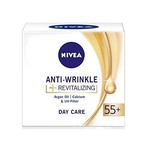 „Nivea Anti-Wrinkle Revitalizing“ – gaivinantis dieninis kremas nuo raukšlių 55+