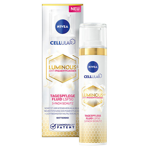 Nivea Cellular Luminous Day Cream - Dieninis kremas nuo pigmentinių dėmių