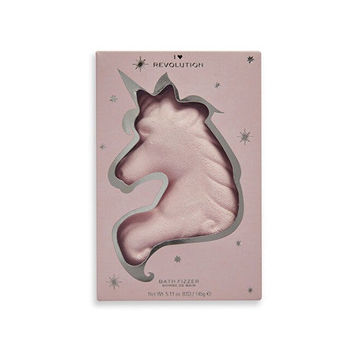 „Makeup Revolution I Heart Revolution Bath Fizzer Unicorn Heart Glow“ vonios bomba