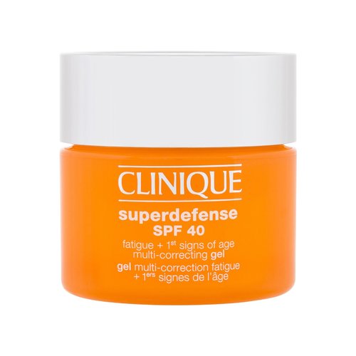 Clinique „Superdefense“ daugiafunkcis korekcinis gaivinantis gelinis kremas su SPF40