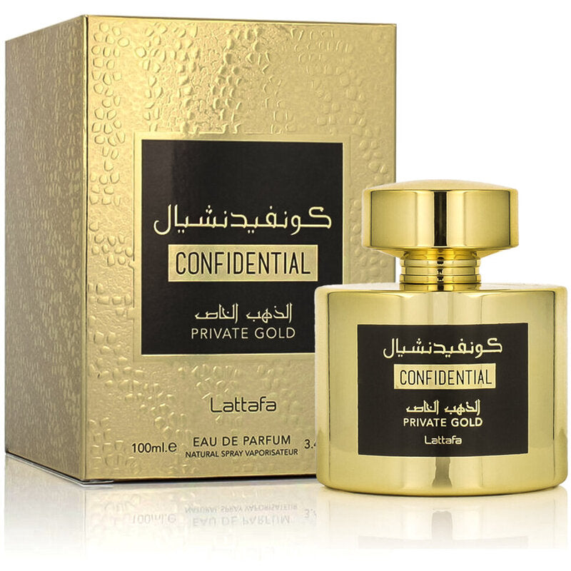Lattafa Perfumes Confidential Private Gold EDP