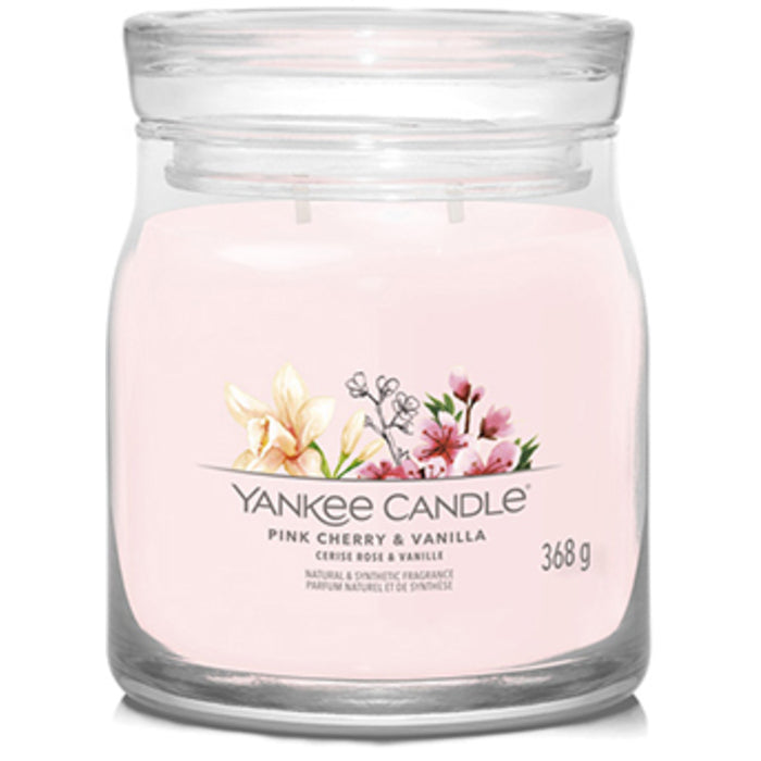 „Yankee Cirle“ žvakė „Pink Cherry & Vanilla“ (rožinė vyšnia ir vanilė)
