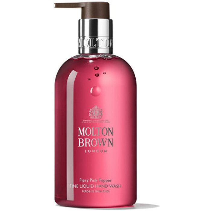 Molton Brown „Fiery Pink Pepper“ smulkiai duodamas skystas rankų muilas