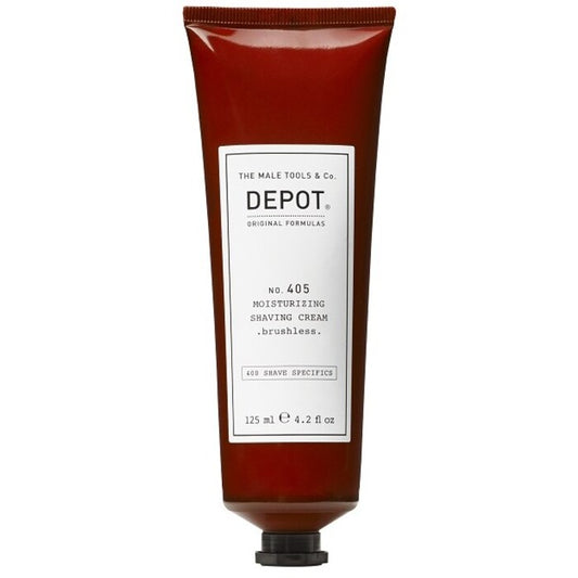 Depot No. 405 Drėkinamasis skutimosi kremas - Drėkinamasis skutimosi kremas