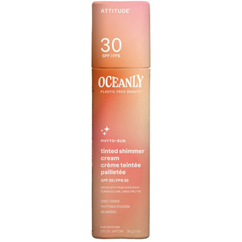 Attitude Tonuotas blizgantis kremas SPF 30