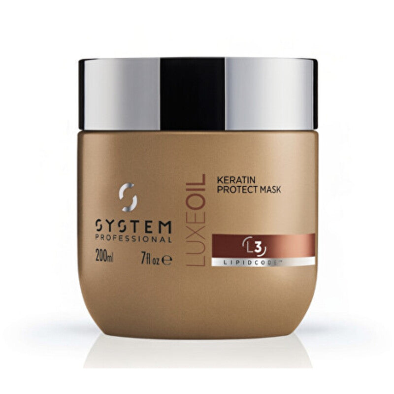 System Professional Keratino apsauginė kaukė – apsauginė plaukų kaukė