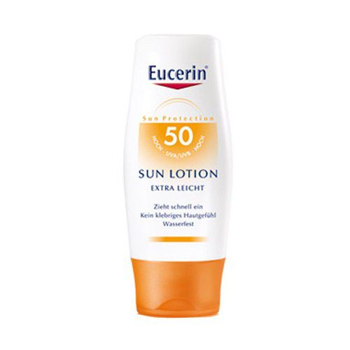 Eucerin Sun Lotion Extra Leicht – itin lengvas losjonas su SPF 50